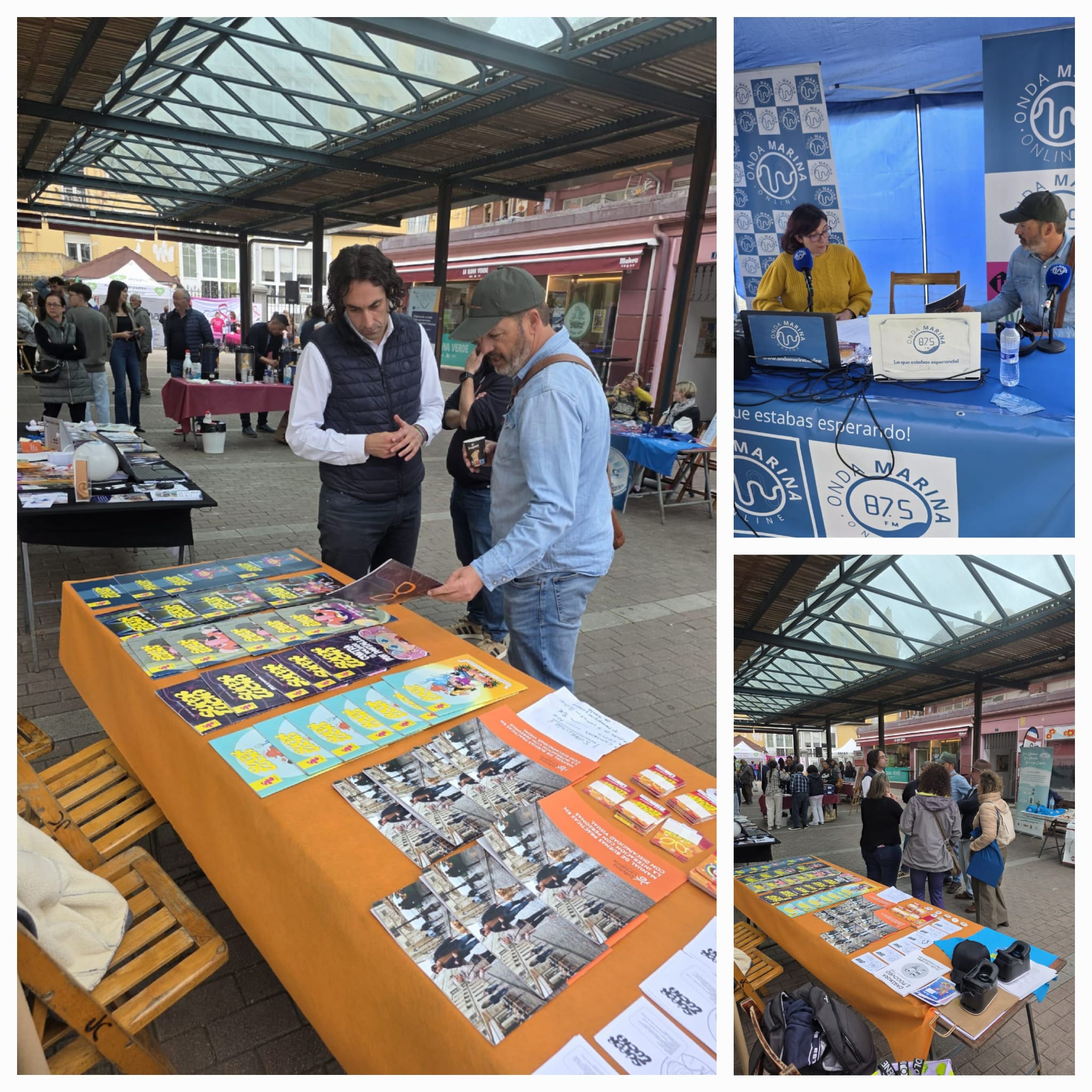 I Feria de la Salud de Astillero se celebró el miércoles 22 de abril de 2026 en la Plaza del Mercado